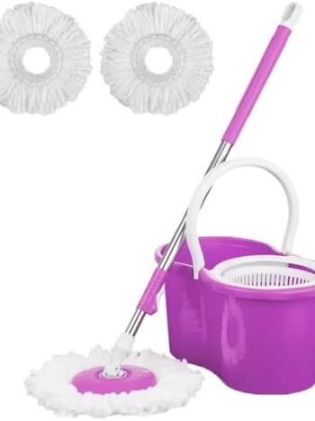 Microfiber Spin Mop and Bucket Set with Wringer